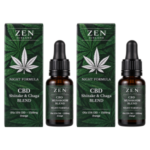 TVÖFÖLD NÆTURFORMÚLA – 15% CBD