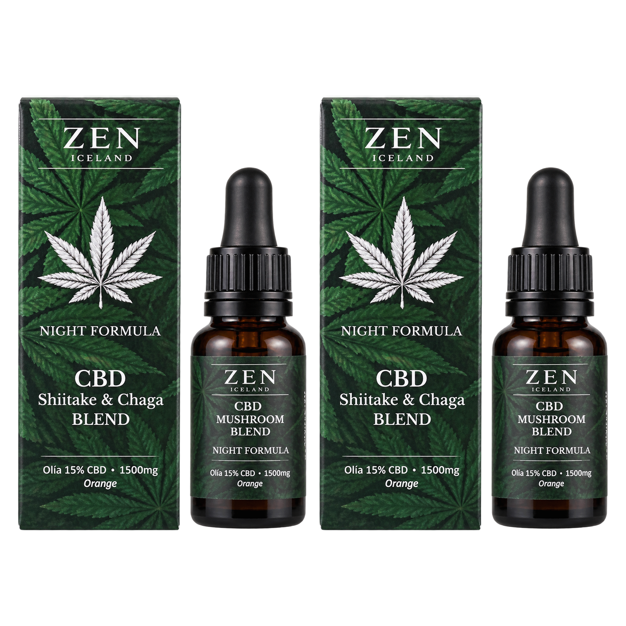 TVÖFÖLD NÆTURFORMÚLA – 15% CBD